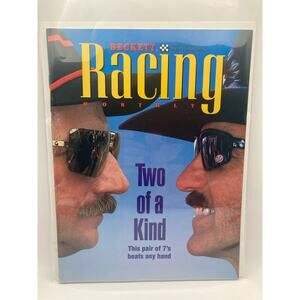 Beckett Racing Magazine March 1995 Dale Earnhardt Sr. Richard Petty Cover